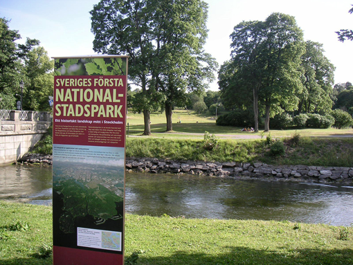 Bynatur eller naturen i byen spiller også en væsentlig rolle, når det handler om at brande den grønne by. I Sverige har man for få år siden udpeget den første nationale bypark. Foto: Cecil C. Konijnendijk