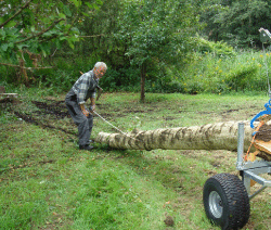 Udslæbningssulky til ATV